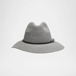 Brunello Cucinelli Felt Hat with Monili Band
